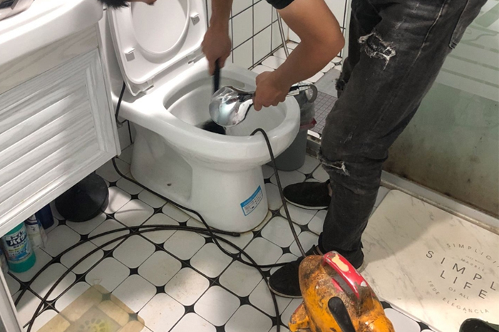 西沙疏通下水道